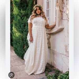 JessaKae Victoria Dress in White Size 2X and XL Available